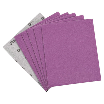 1/4 Sheet Sandpaper Sheets, 20Pcs 180 Grit Sandpaper 4.5" x 5.5"