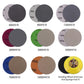 3 Inch Sandpaper (75mm) Silicon Carbide Wet/Dry Hook & Loop Sanding Discs Assorted