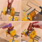 MAXMAN Clamp Bench Vise with Post Universal