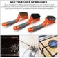 Brass/Stainless Steel/Nylon Wire Brushes 3Pcs