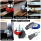 Nylon Drill Brush Set for Rust Removal - 9 Pack Abrasive Wheel & Cup Brush Attachments