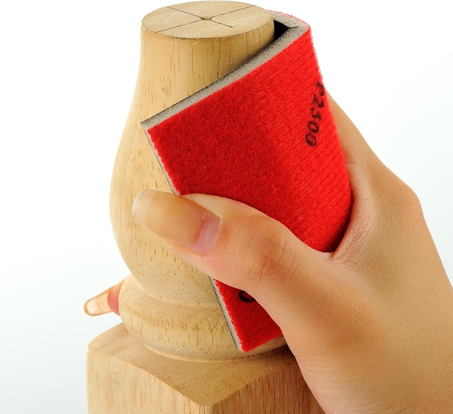 24PCS Sanding Sponge Set,180-3000 Grit Soft Foam Hand Sander Block,3x4 Inch Wet Dry Sandpaper