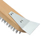 12 Inch Stainless Steel Wire Scratch Brush 2pcs