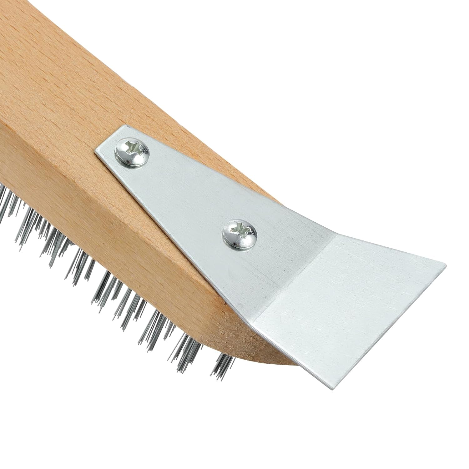 12 Inch Stainless Steel Wire Scratch Brush 2pcs