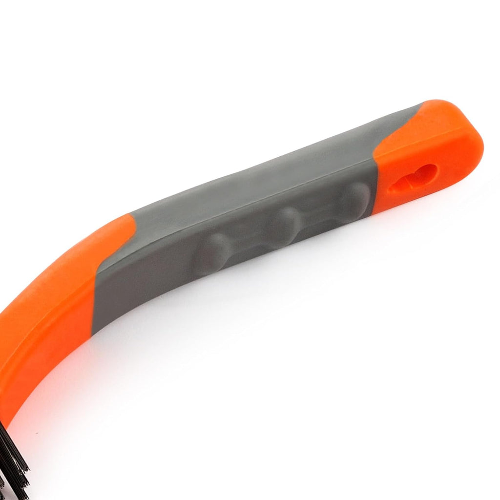 14 Inch Stainless and Carbon Steel Wire Scratch Brush 2 Pcs