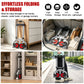 Portable Aluminum Dolly 7.5lb Lightweight Luggage Cart