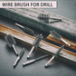 Stainless Steel Bore Brush, 8pcs Wire Brush for Drill