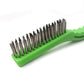 Stainless Steel Wire Brush Set 2 PCS 10 Inch