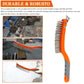 14 Inch Stainless and Carbon Steel Wire Scratch Brush 2 Pcs