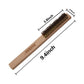 Brass Brush Set 4Pcs with 10 Inch Natural Beechwood Handle