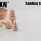 24PCS Sanding Sponge Set,180-3000 Grit Soft Foam Hand Sander Block,3x4 Inch Wet Dry Sandpaper